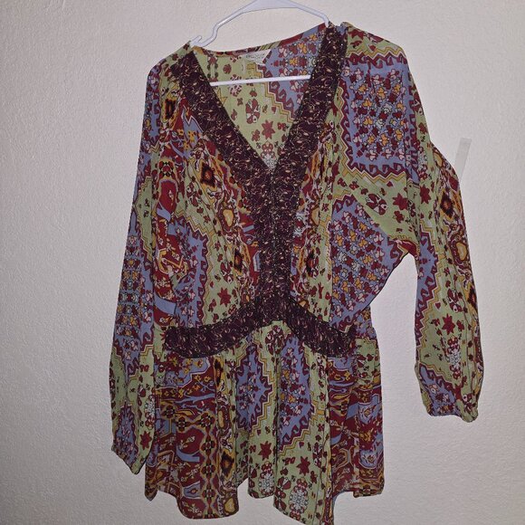 Cato Collection Limited Edition 22/24 Beaded Top - Picture 1 of 3